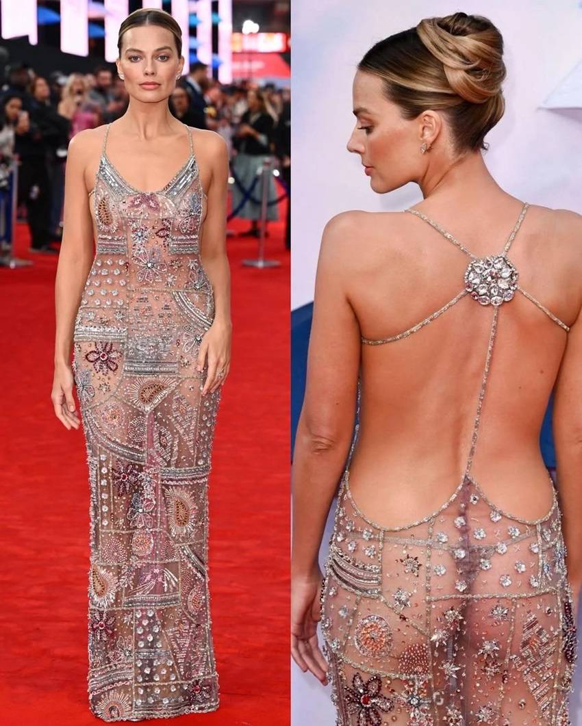 Margot Robbie Armani Beauty Collaboration